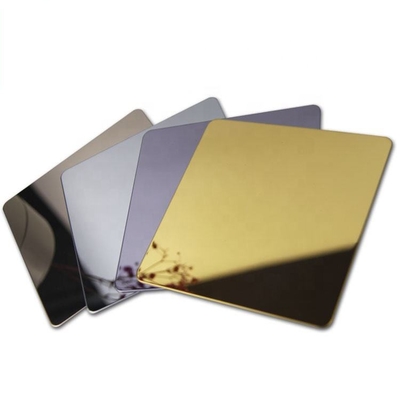 ASTM Surface Mirror / 2B 304L Natural Color Stainless Steel Plate 120 mm