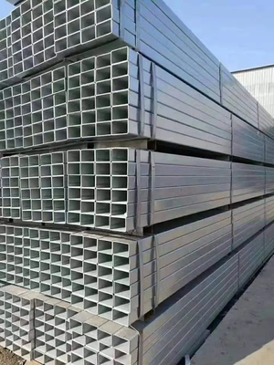 Bright Welded Stainless Steel Square Pipe 2B HL AISI 201 304 316L Tubes Square 8mm