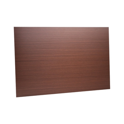 Wire Drawing Board Coloured Brushed Stainless Steel Plate Mirror Sheets